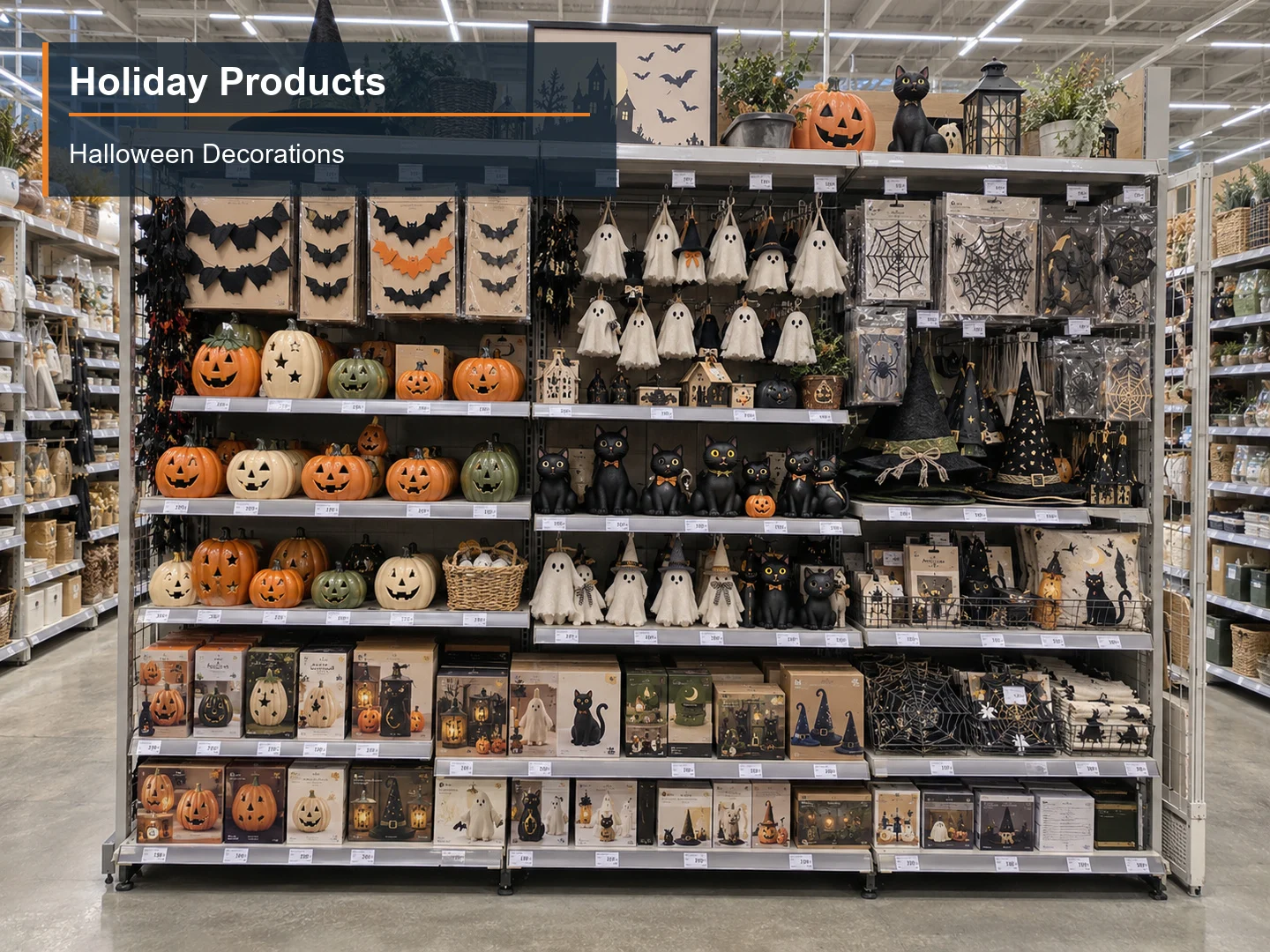 Halloween Decorations numbered subcategory photograph
