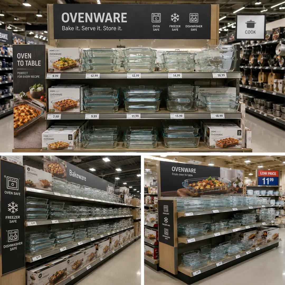 Ovenware & Baking Dishes illustrative catalogue range
