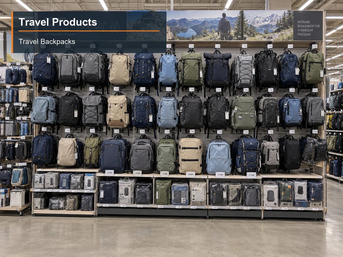 Travel Products category reference