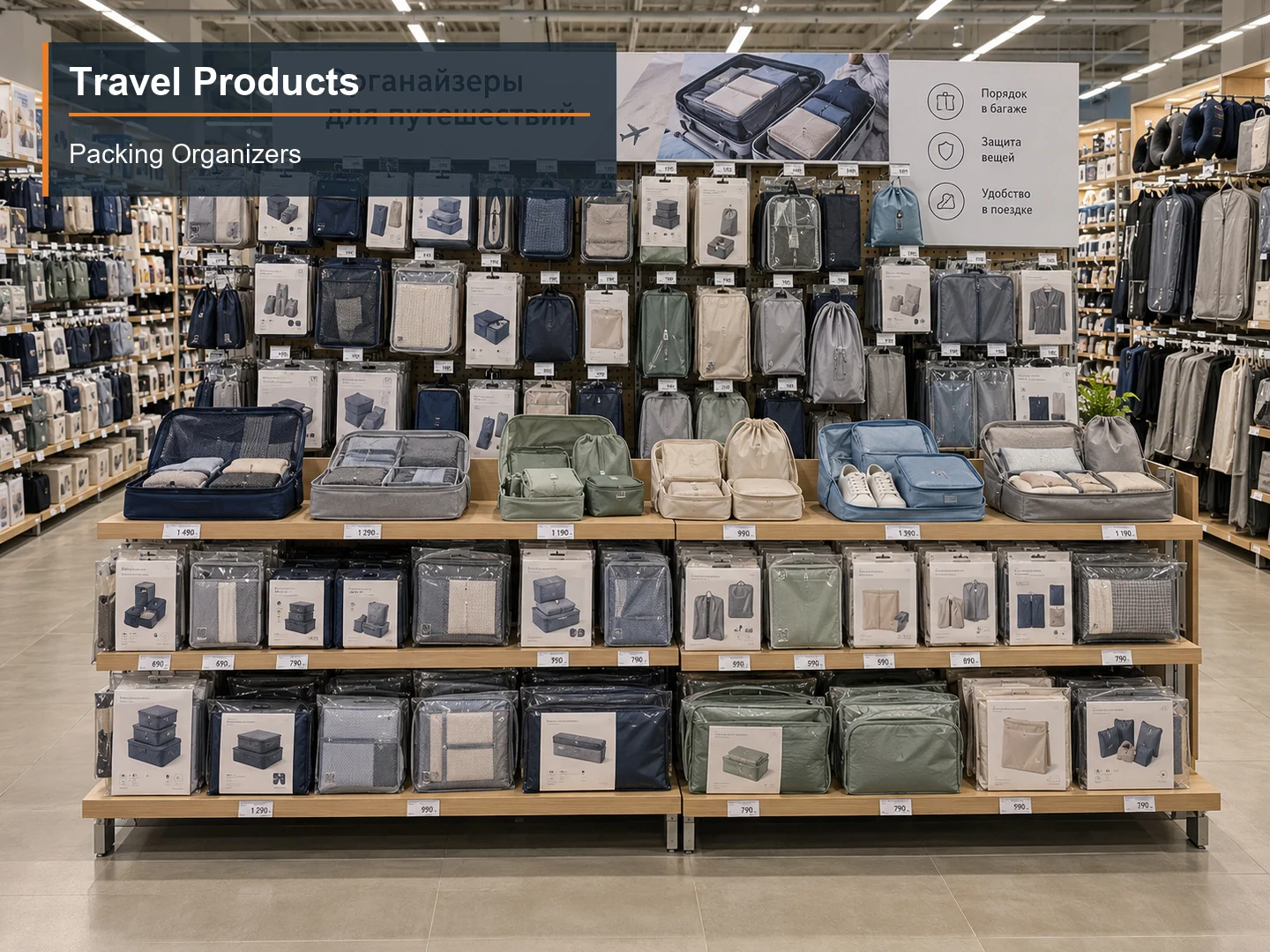 Packing Organizers numbered subcategory photograph