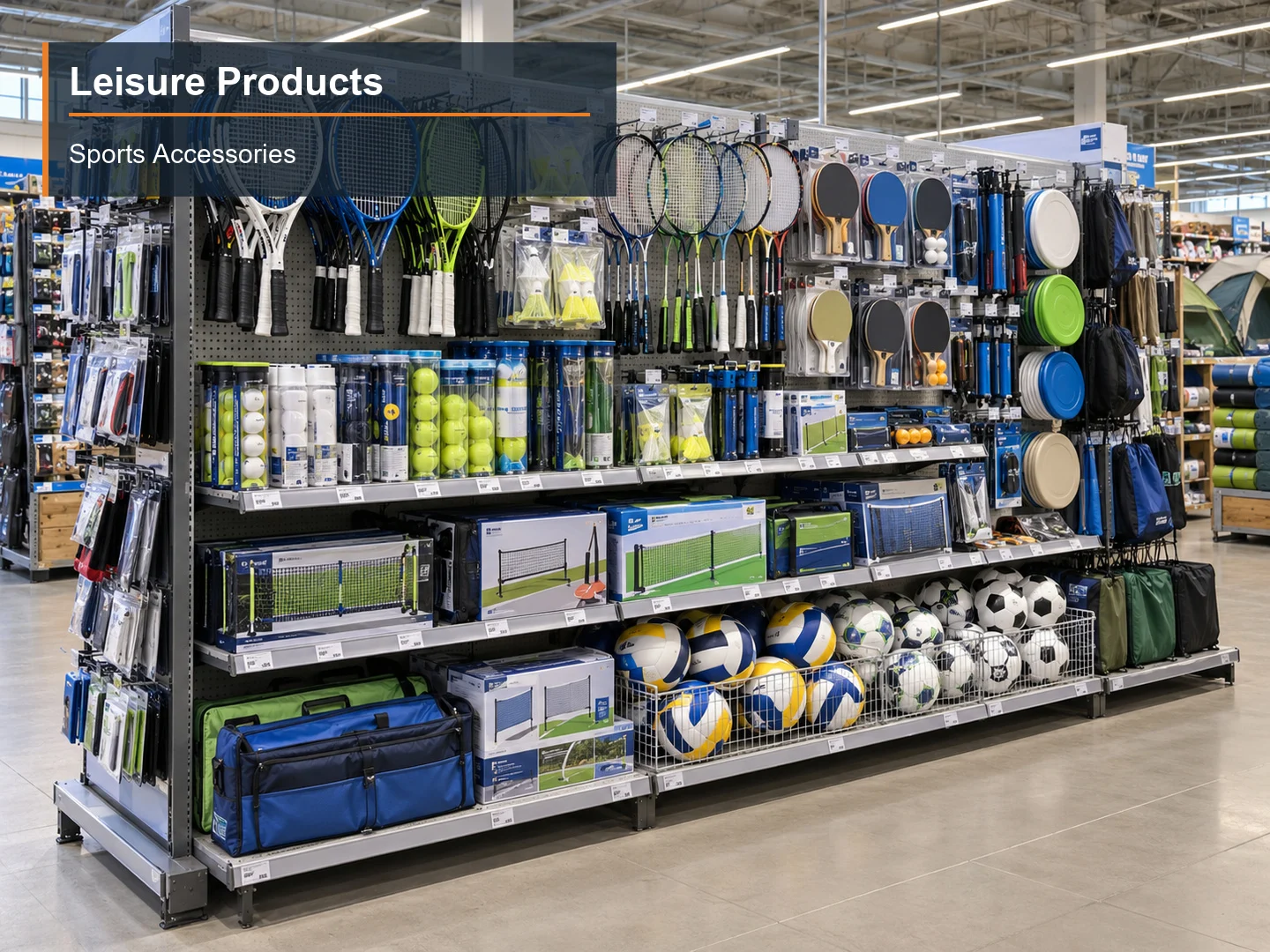 Sports Accessories numbered subcategory photograph