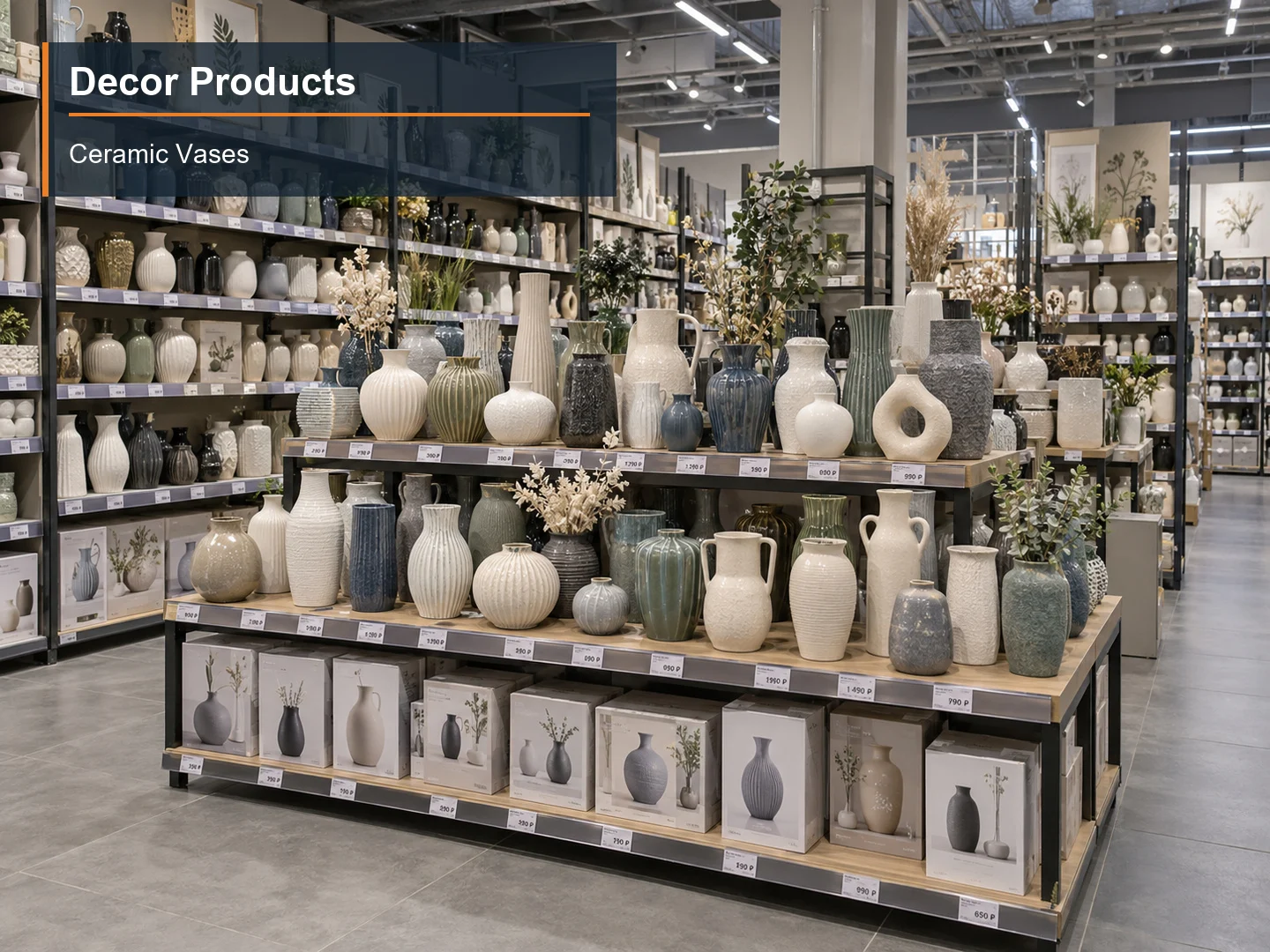 Ceramic Vases numbered subcategory photograph