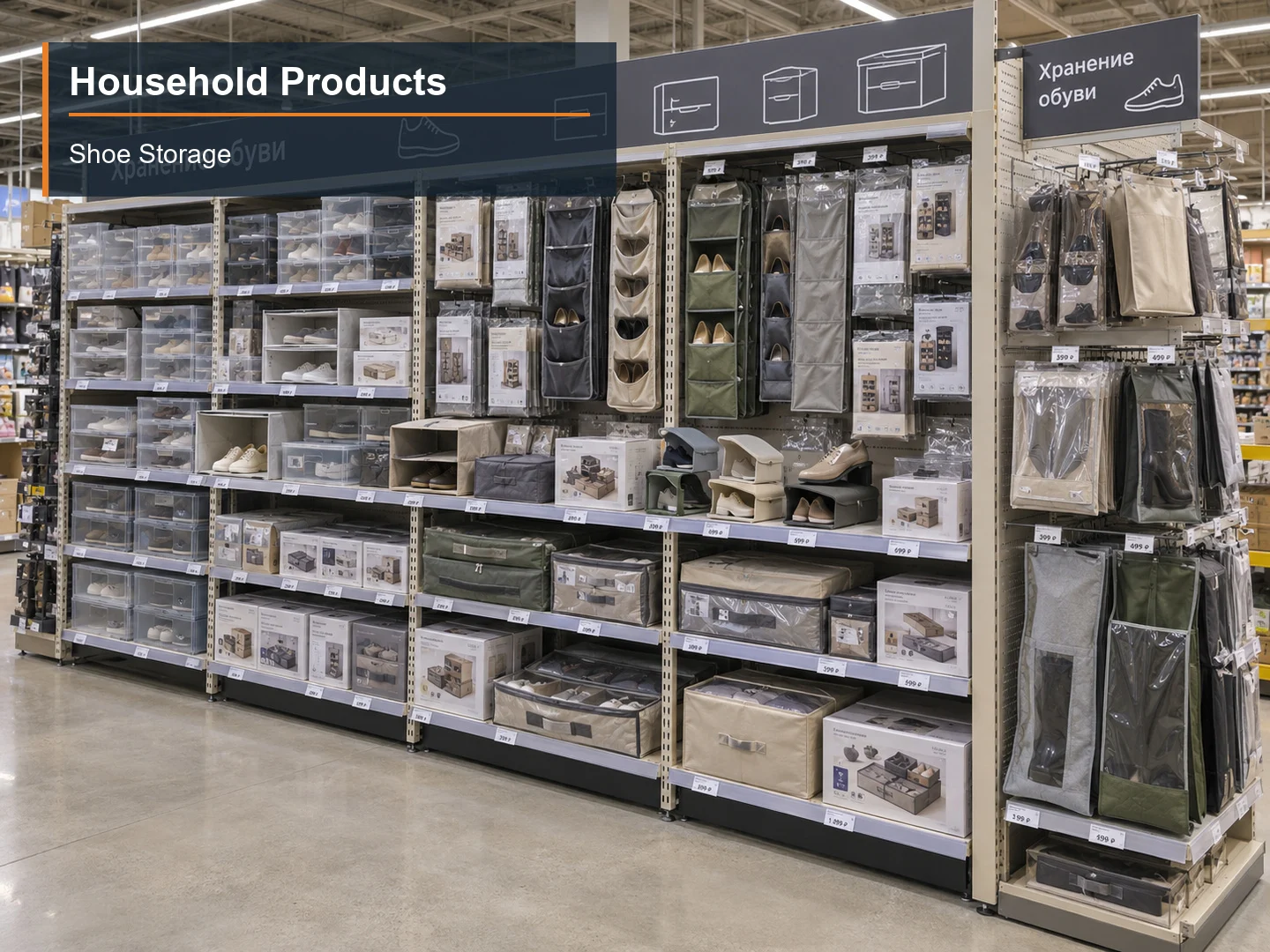 Shoe Storage numbered subcategory photograph