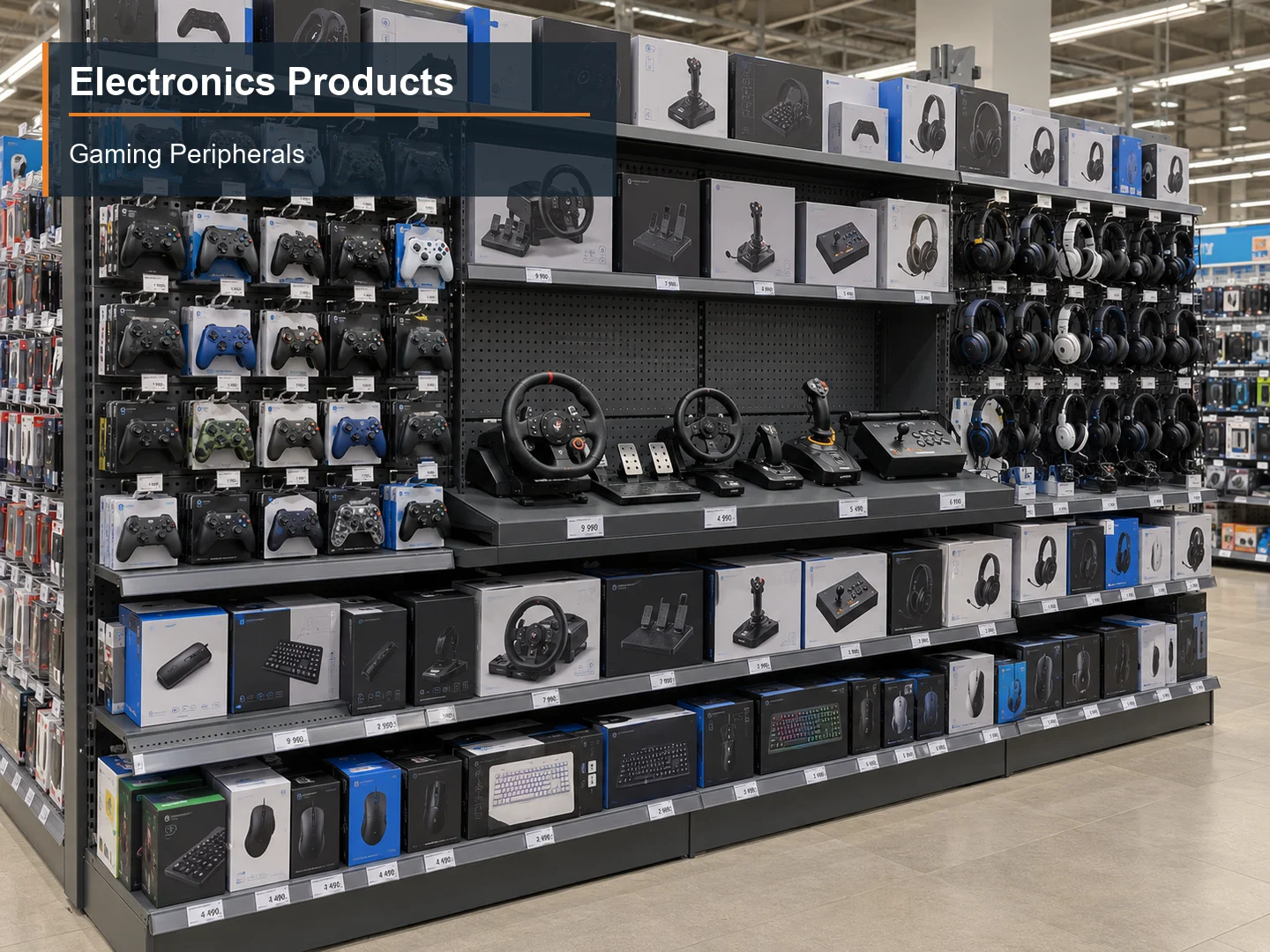 Gaming Peripherals numbered subcategory photograph