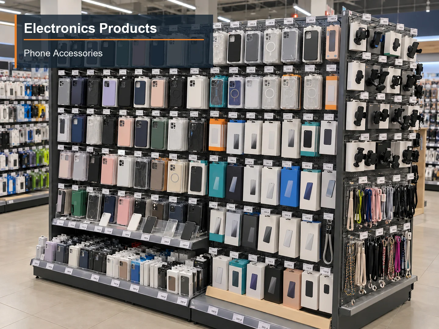 Phone Accessories numbered subcategory photograph