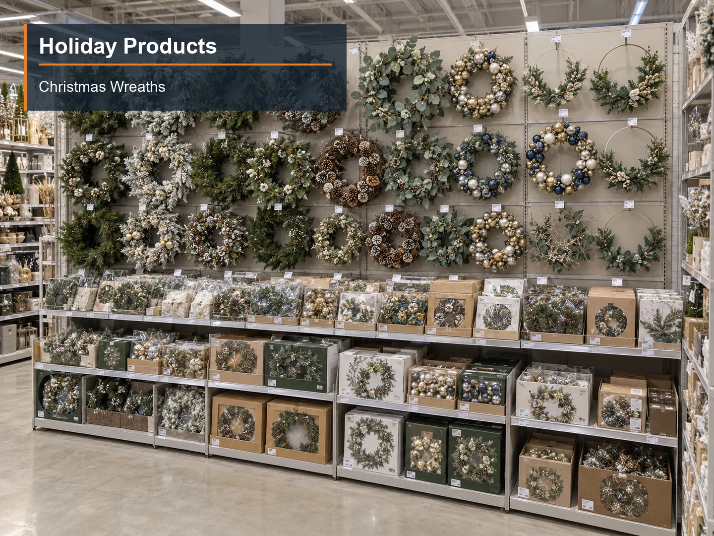 Christmas Wreaths numbered subcategory photograph