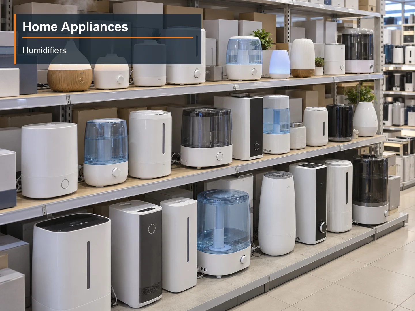 Humidifiers numbered subcategory photograph