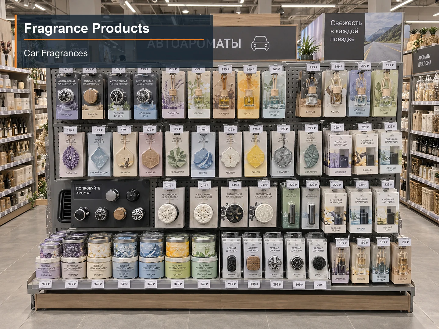 Car Fragrances numbered subcategory photograph