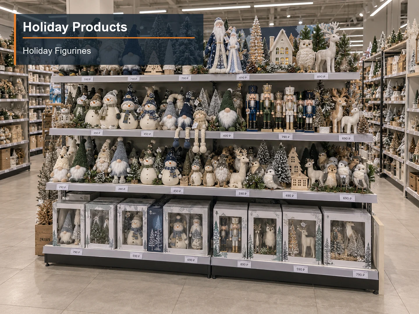 Holiday Figurines numbered subcategory photograph