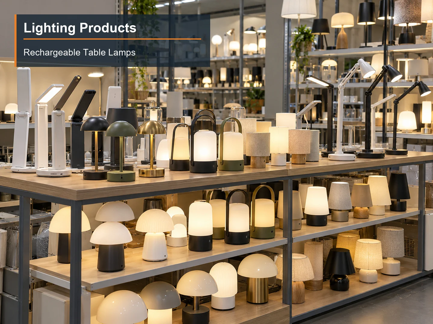 Rechargeable Table Lamps numbered subcategory photograph