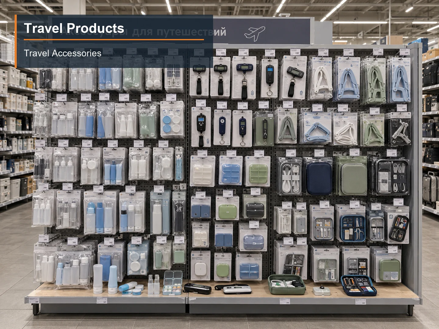Travel Accessories numbered subcategory photograph