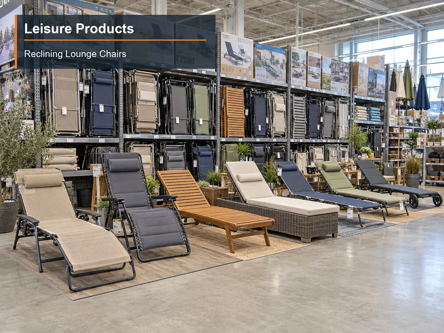 Reclining Lounge Chairs numbered subcategory photograph