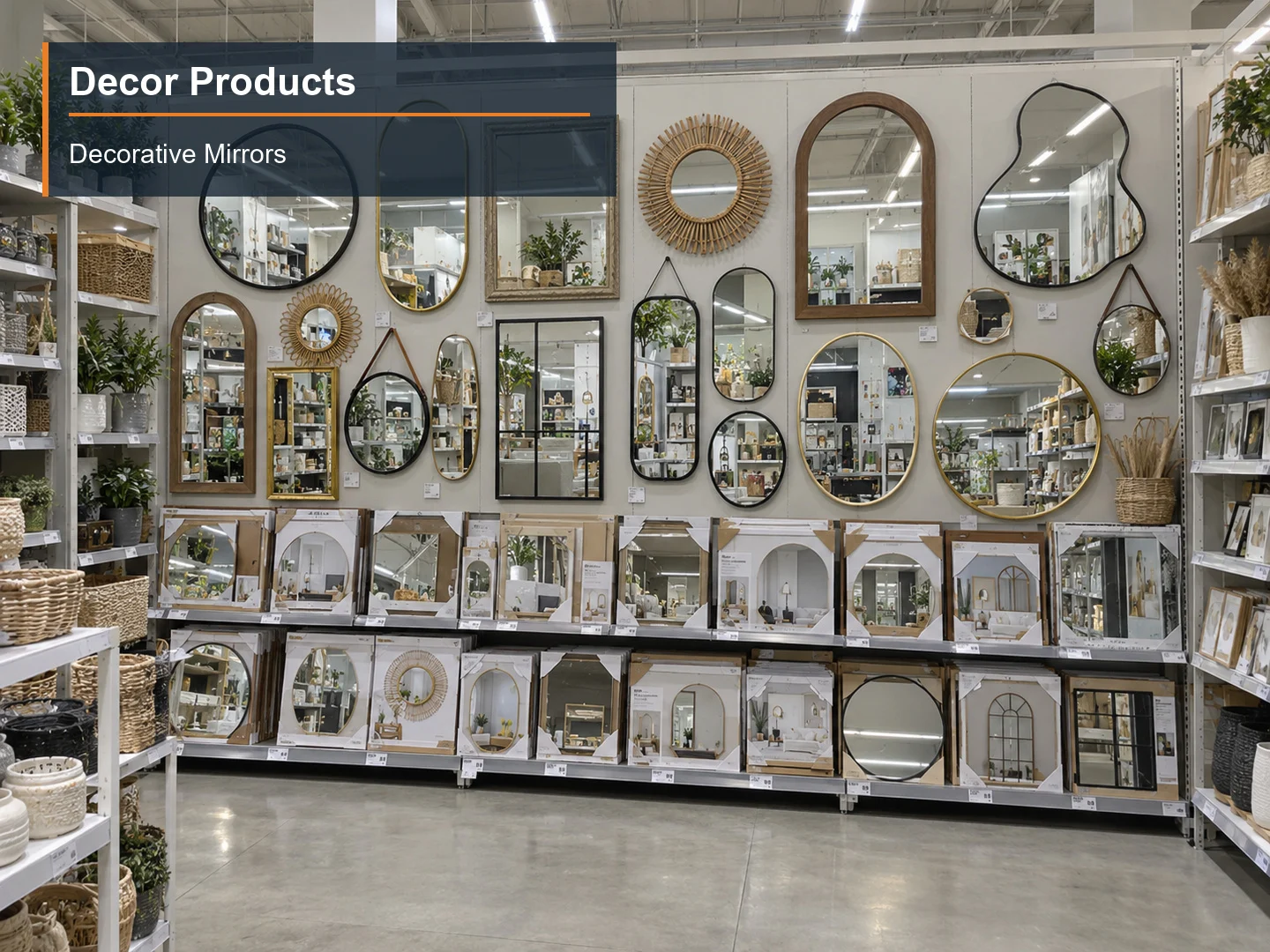 Decorative Mirrors numbered subcategory photograph