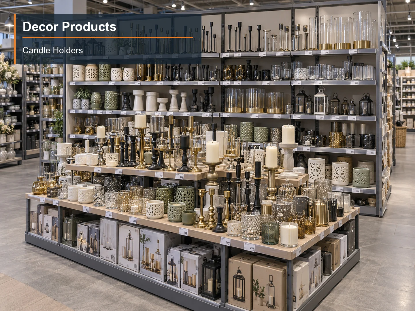 Candle Holders numbered subcategory photograph
