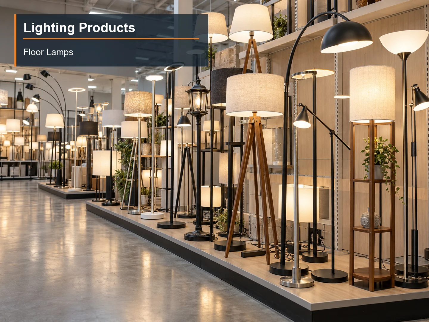 Floor Lamps numbered subcategory photograph