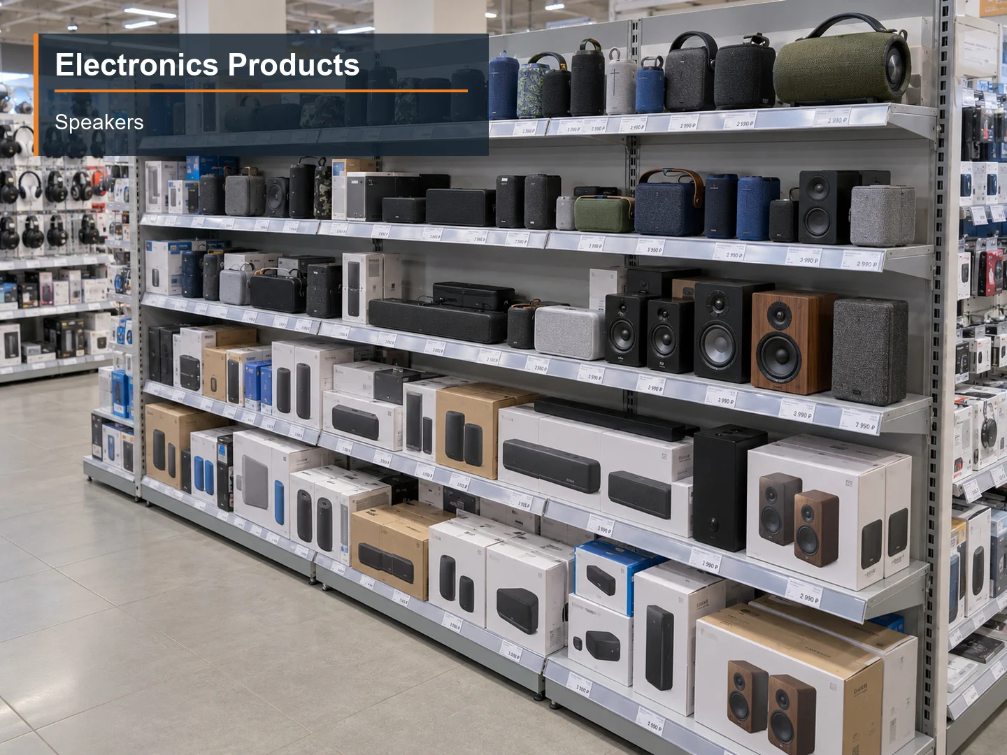 Speakers numbered subcategory photograph