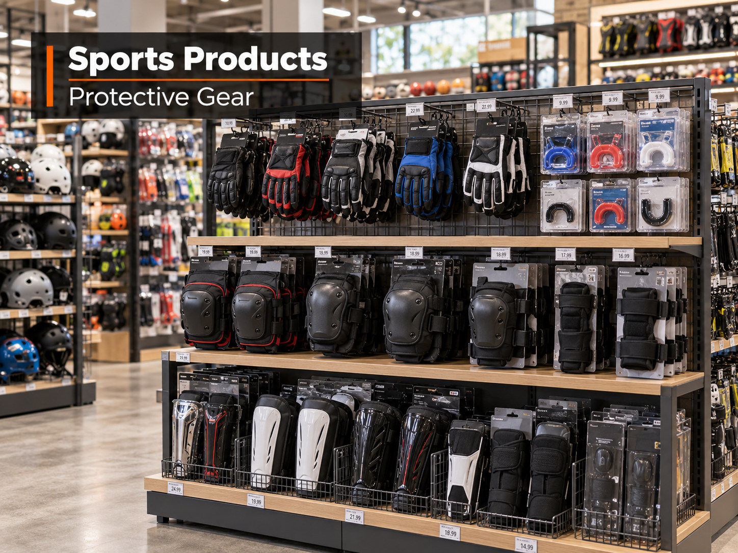 Protective Gear numbered subcategory photograph