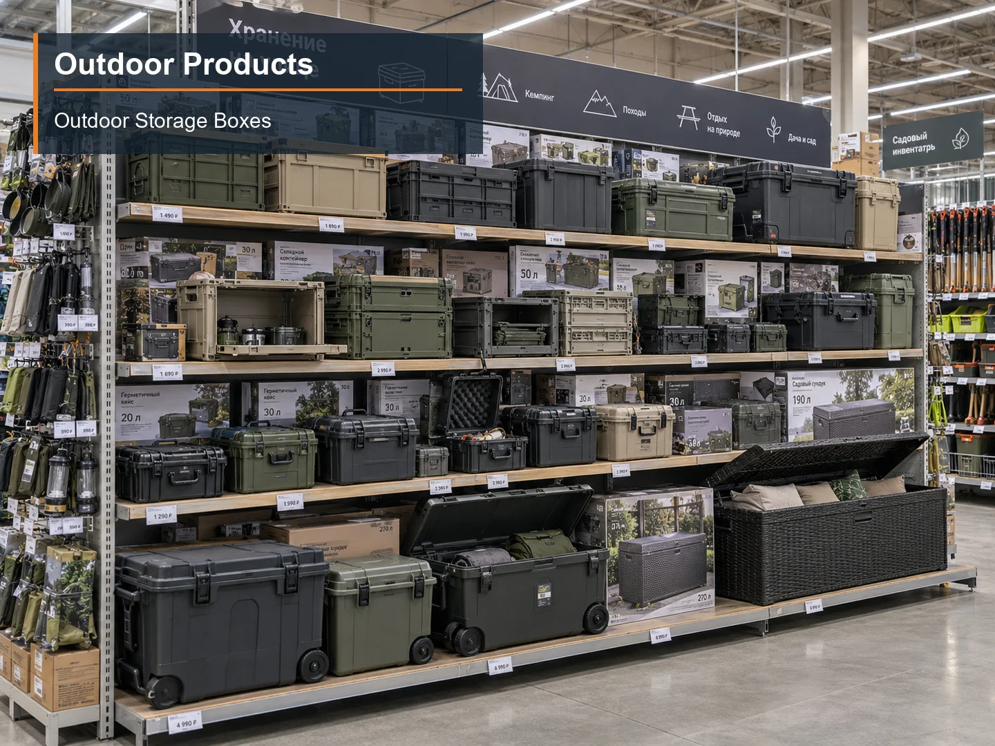 Outdoor Storage Boxes numbered subcategory photograph