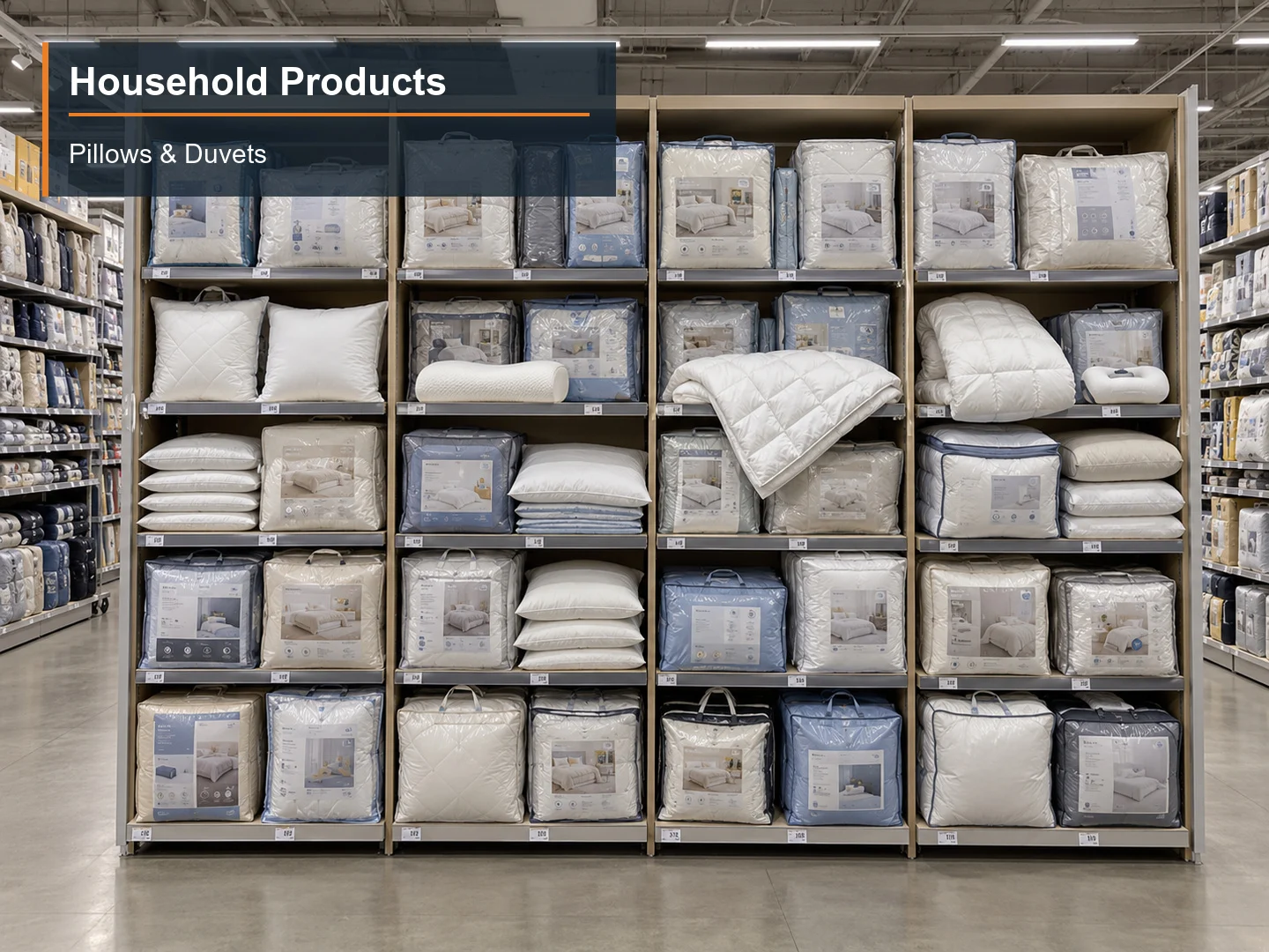 Pillows & Duvets numbered subcategory photograph